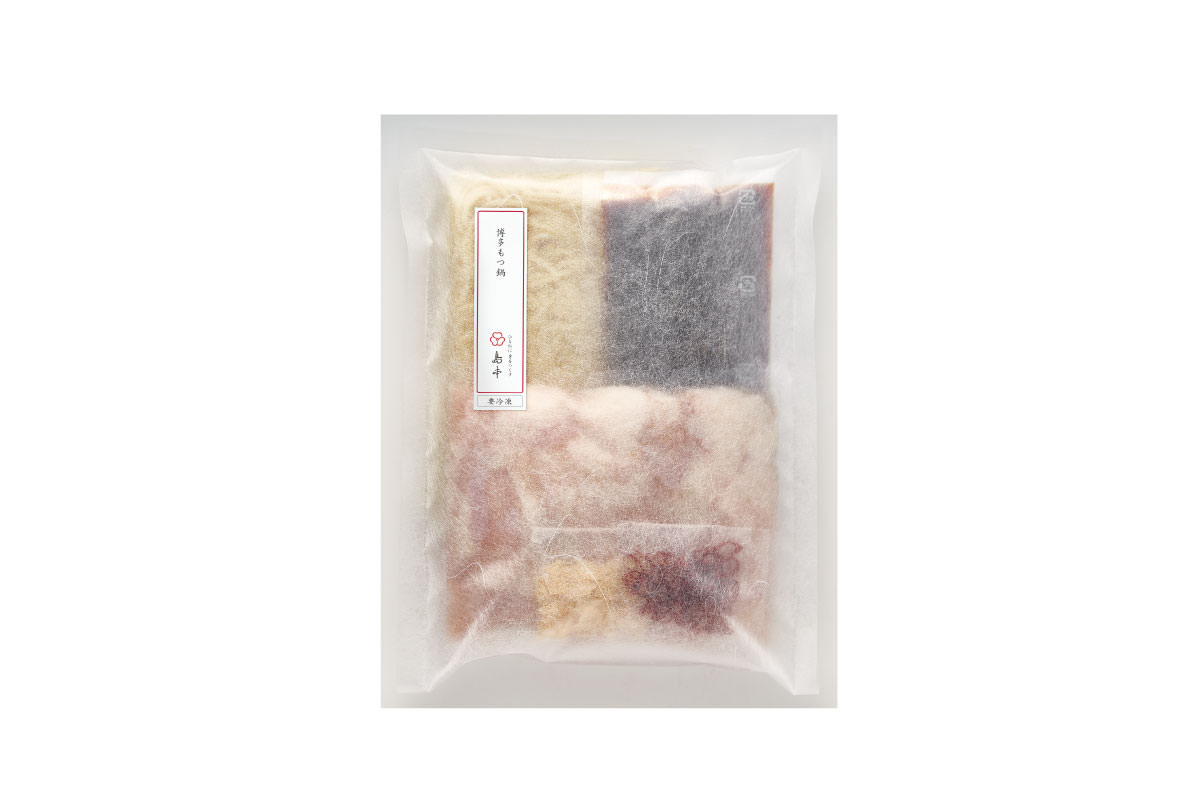 【冷凍】博多もつ鍋 九州醤油味家庭用（2人前） 素材を使ったレシピ | 明太子の島本