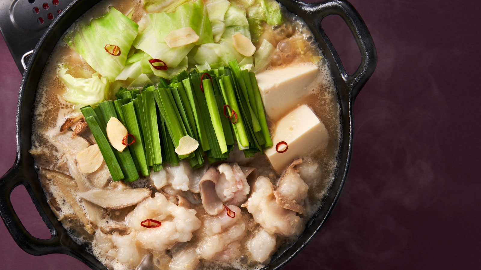 博多もつ鍋　九州みそ味（2人前） 特集記事 | 明太子の島本